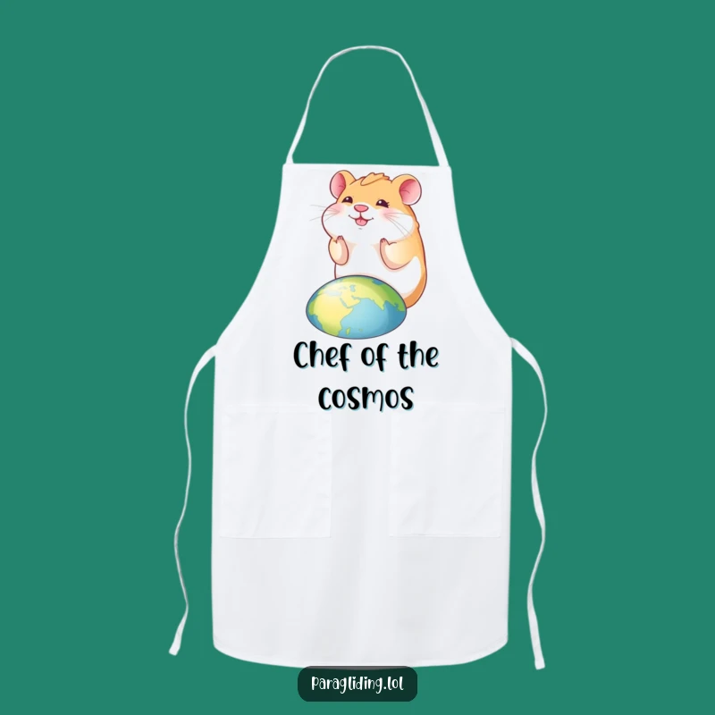 Funny Hamster Apron: Smiling Chef, Kitchen Joy