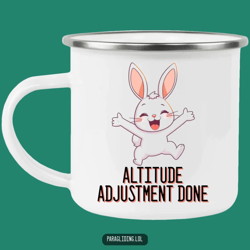 Funny Bunny Camp Mug: Sky Delight, Perfect Outdoor Joy Gift