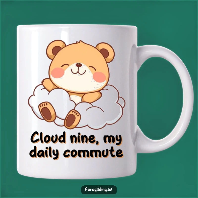 Funny Cloud Bear Mug: A Delightful Dreamer's Perfect Funny Gift
