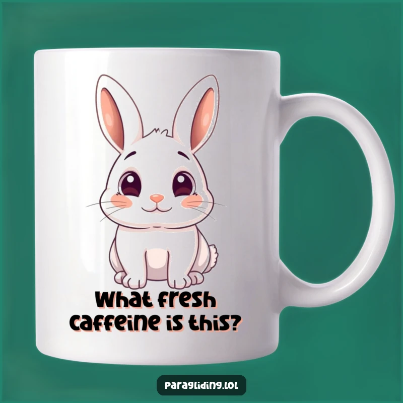 Funny Rabbit Surprise Mug: A Hilarious Reaction Funny Gift