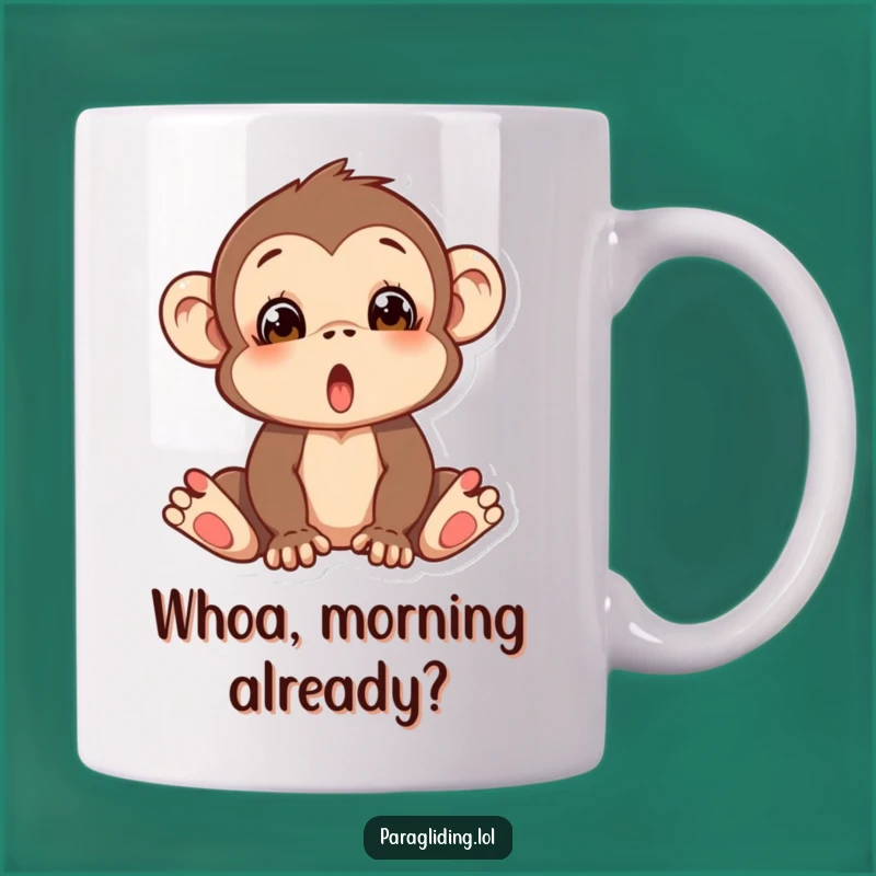 Funny Surprised Monkey Mug: A Hilarious Gift for a Good Laugh