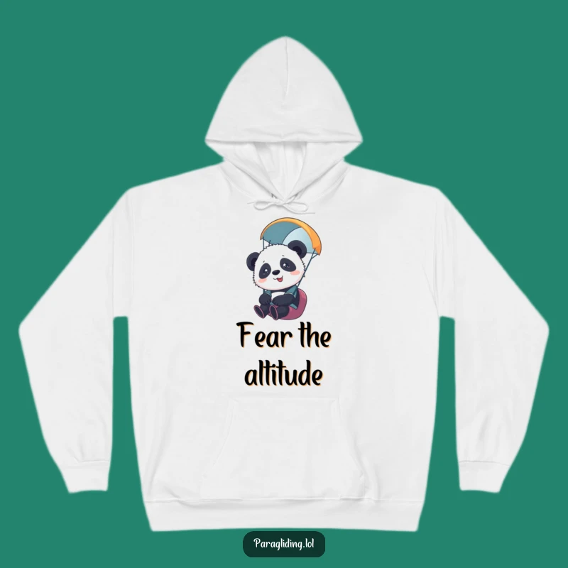 Cozy Funny Panda Paraglider Hoodie - Warm Your Heart and Funny Bones