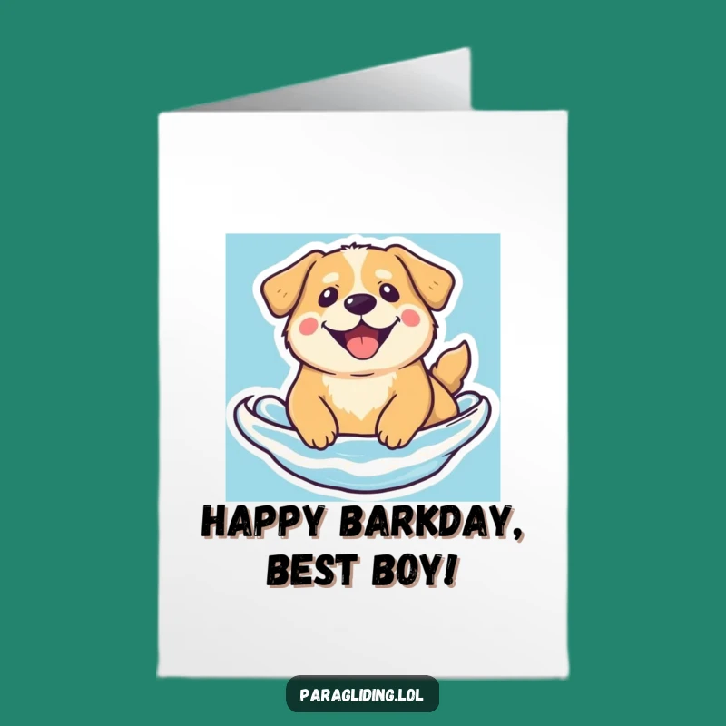 Free Printable Birthday Card: Happy Dog, Joyful Downloadable Gift for a Paw-some Celebration