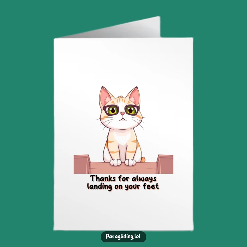 Free Printable Funny Cat Thank You Card - Thoughtful DIY Downloadable Gift