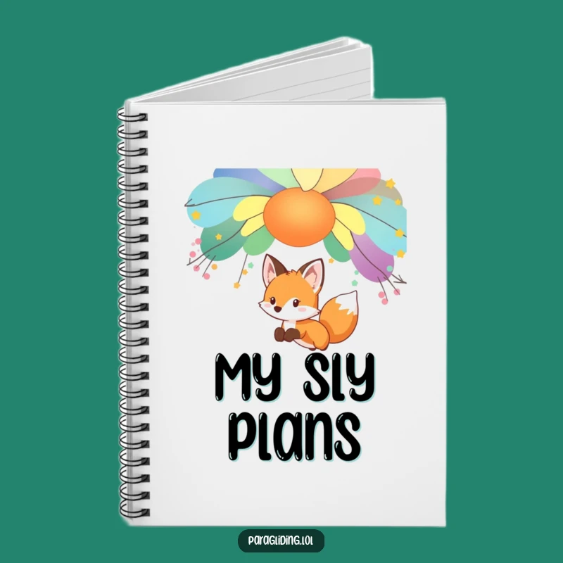 Funny Curious Fox Notebook: Jot Down Your Adventures!
