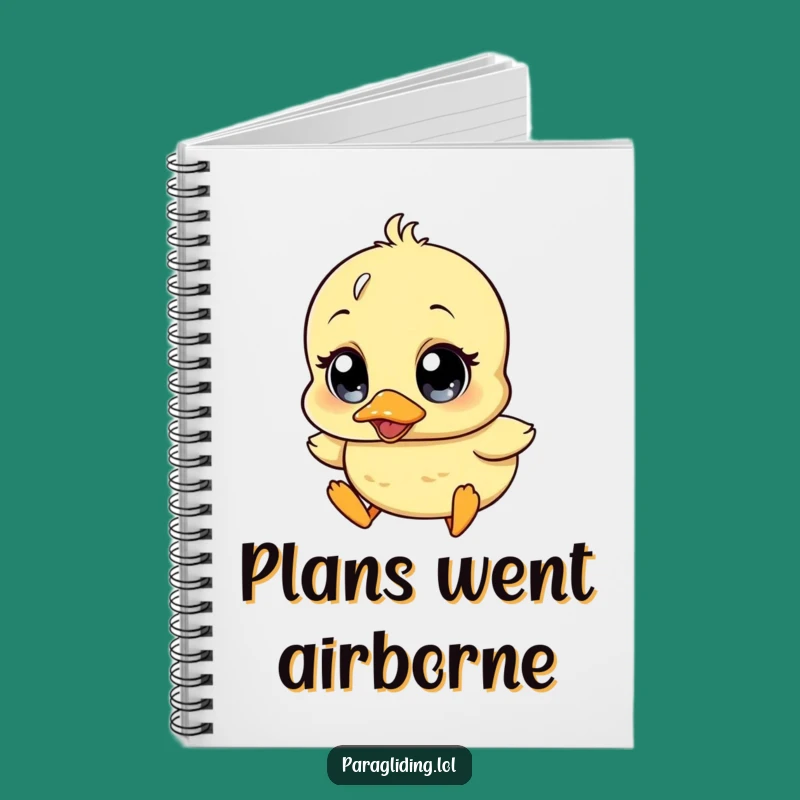 Funny Wobbly Duckling Notebook: Jot Down Ideas with Surprise