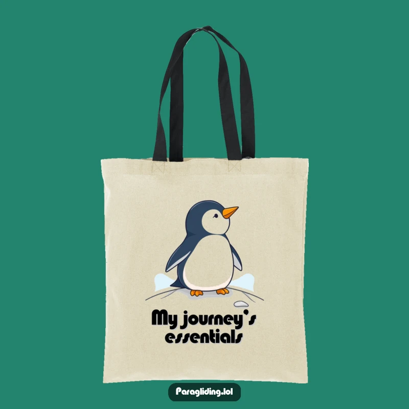 Funny Penguin Paraglider Tote Bag - Practical and Hilarious for Everyday